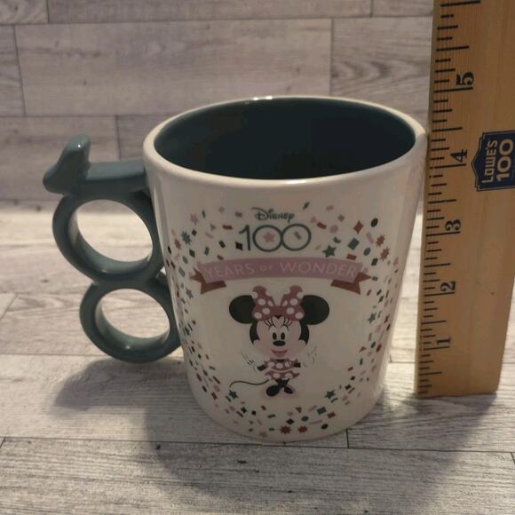 Disney 100 Years of Wonder Mickey Mouse Mug with 100 Handle - Picture 7 of 9